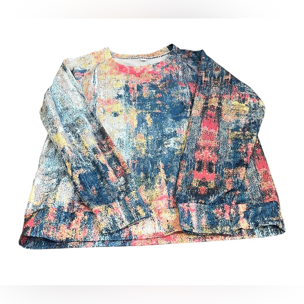 NWOT • Lightweight Multi-Coloured Sweatshirt